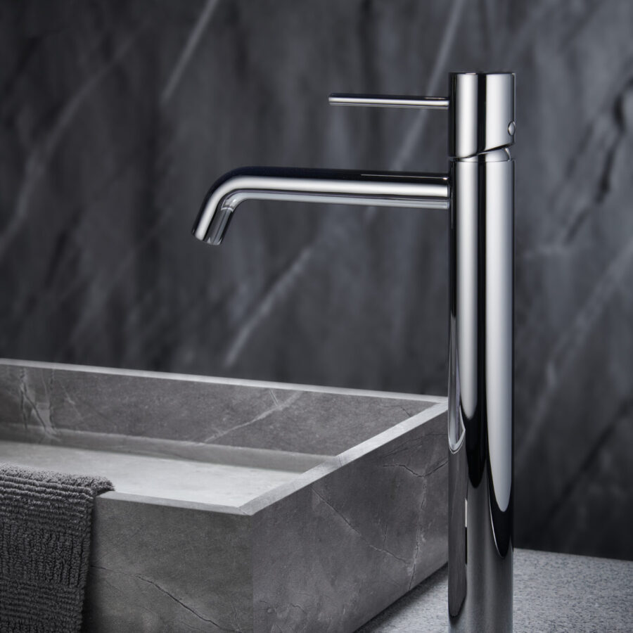 Grifo monomando lavabo alto Monza