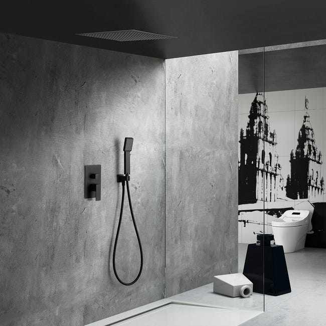 CONJUNTO DUCHA MONOMANDO EMPOTRADO VOLGA